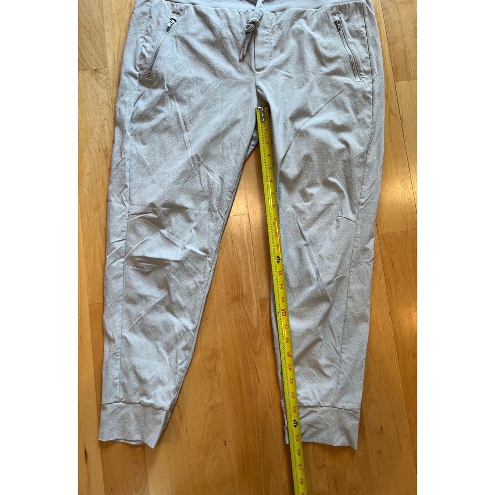 Athleta Women Trekkie North Jogger 16 Grey Activewear Hiking Travel Zip - Picture 7 of 9